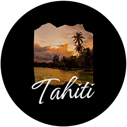 Залез на Таити във Френска Полинезия - Таити PopSockets С възможност за смяна на PopGrip