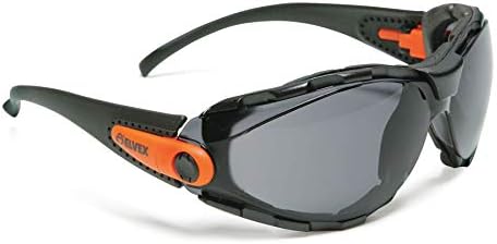 Защитни очила Elvex GG-40 Г-AF Go-Specifications със сиви лещи от поликарбонат с твърдо покритие и графитовой рамки
