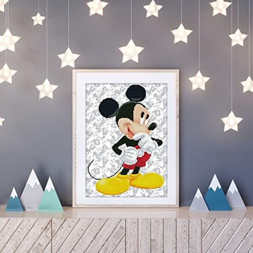 Комплект за рисуване с диаманти DIAMOND DOTZ Mickey Mouse Wonders Дисни 12.20 x 16.93