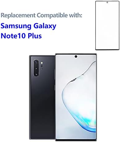 Замяна на обектива на външния панел от стъкло предна екрана SWARK + ЗЗД, който е съвместим с Samsung Galaxy Note10 + Note 10 Plus 5G