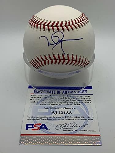 Кардиналите Марка Макгвайра И Подписаха Автограф Официален представител на OMLB Baseball PSA DNA *88 Бейзболни топки с автографи