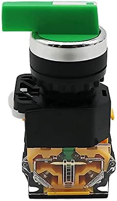 CZKE 22 мм Дръжка Избор на Ротационен Превключвател С Моментално фиксиране 2NO 1NO1NC 2 и 3-Позиционен превключвател на захранване DPST 10A 400 ВКЛЮЧВАНЕ/Изключване