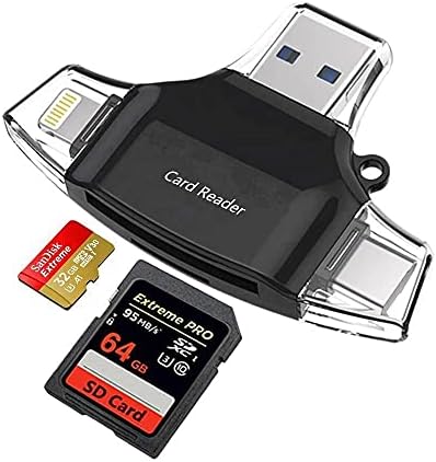Смарт притурка BoxWave е Съвместим с вашето устройство за четене на SD карти Chuwi MiniBook X - AllReader, устройство за четене на карти