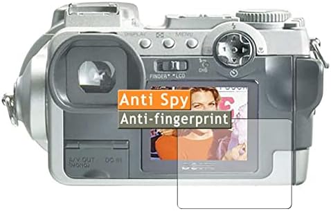 Защитно фолио за екрана Vaxson Privacy, съвместима със защитен стикер на Sony DSC-F707 Cyber-shot за защита от шпионски филми [Не закалено