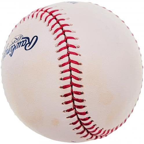 Травис Снайдер с Автограф от Официалния представител на MLB бейзбол Торонто Блу Джейс, Балтимор Ориълс PSA/DNA #R05032 - Бейзболни топки с автографи