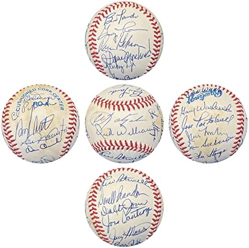 1967 Бостън Ред Сокс Реюнион Бейзбол с автограф (PSA Auto Graded 9) - Бейзболни топки с автографи