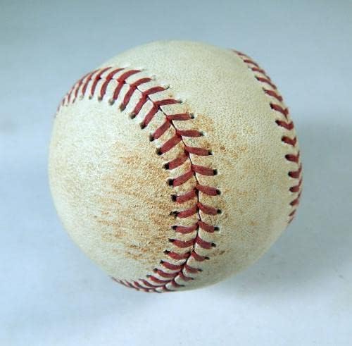 2021 Вашингтон Нэшнлз Миа Марлинс Използва Бейзболни топки Луис Гарсия RBI Двойно Използвани Бейзболни топки