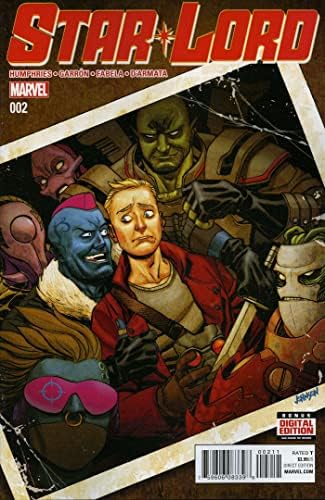Звезден Лорд (Марвел 2-серия) 2 VF / NM ; Spin-off на Marvel comics | Sam Humphries Guardians