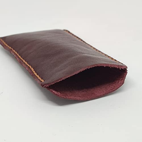 Чанта-кобур от естествена кожа за Samsung Galaxy S10, Калъф за вашия телефон ръчна изработка от естествена кожа, Изработен по поръчка Кожен Калъф-чанта за носене, Вертикалн?
