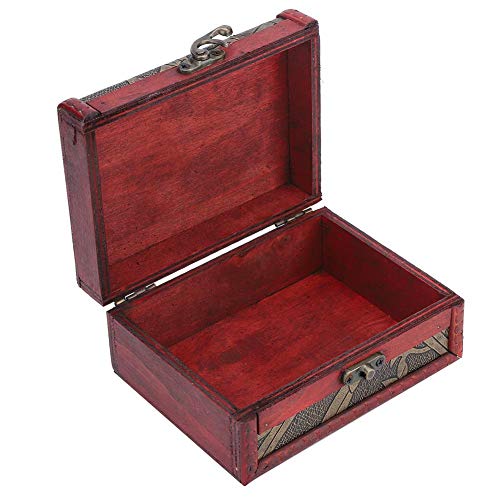 Кутия за Съхранение на Бижута, Елегантна Многофункционална Дървена Ковчег за Бижута, Обица за Съхранение на Пръстени