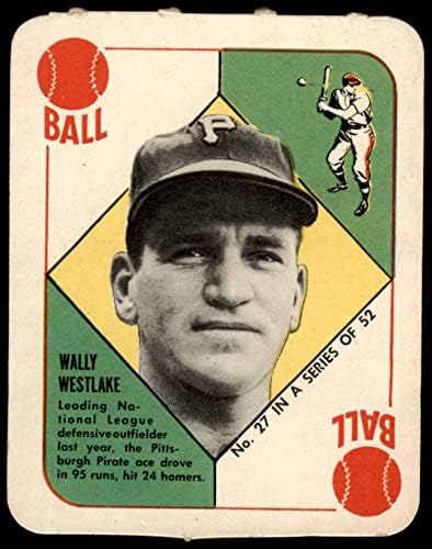 1951 Topps # 27 Уоли Westlake Питсбърг Пайрэтс (Бейзболна картичка) NM Пирати
