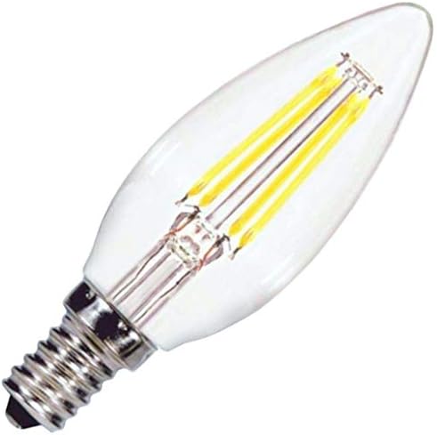 Satco 20583 - 4B11/LED/950/CL/120V/E12 S21268 Декоративна Полилей Антични Led Лампа с нажежаема жичка