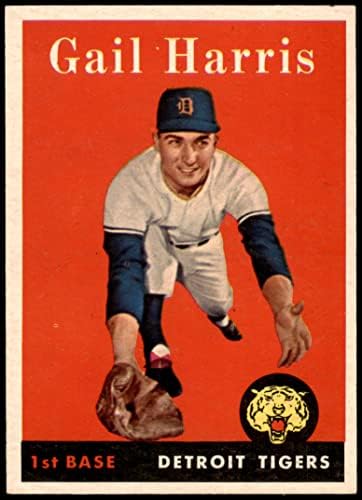 1958 Topps # 309 Гейл Харис Детройт Тайгърс (Бейзболна картичка) БИВШАТА/MT Тайгърс