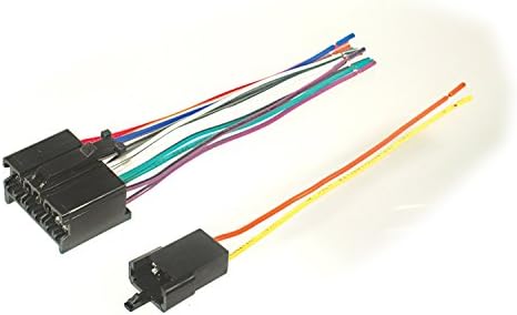Scosche GM01RB е Съвместим с избрания от вас 1973-91 жак захранване /динамика на GM / Жгутом кабели за повторното инсталиране на фабрично стерео с цветови маркировками кабели