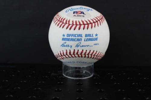Брукс Робинсън Подписа Бейзболен Автограф Auto PSA/DNA AL88418 - Бейзболни топки с Автографи