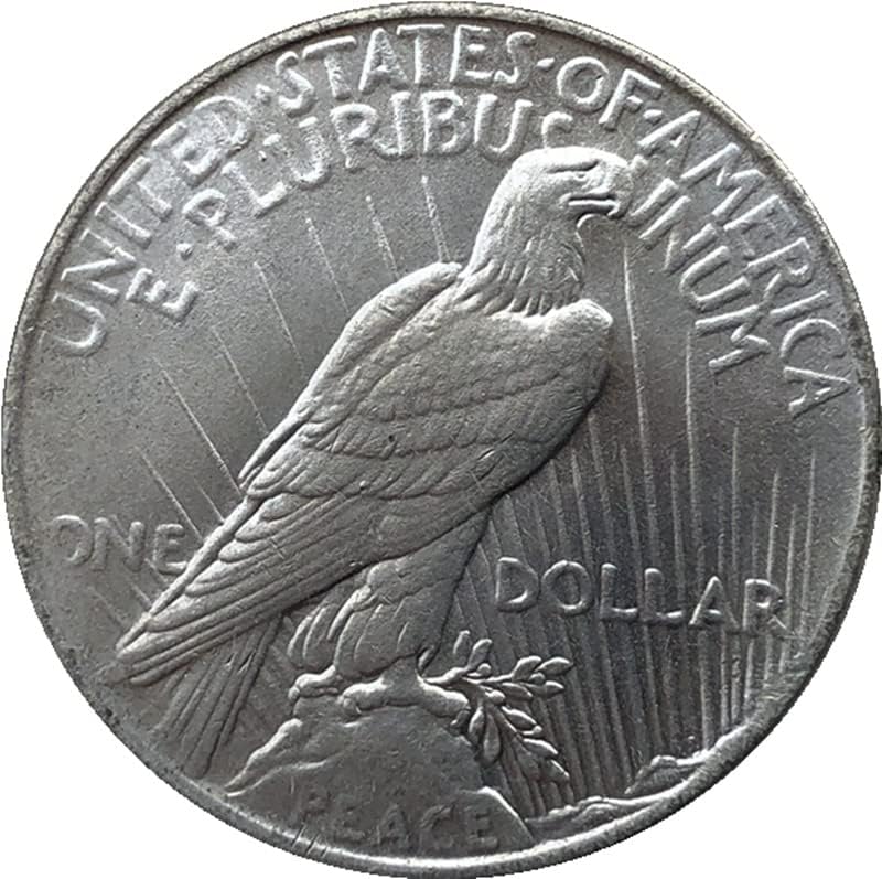 Американските монети 1921 г., Месинг, със сребърно покритие, Старинни Занаяти, Колекция от Чуждестранни Възпоменателни монети