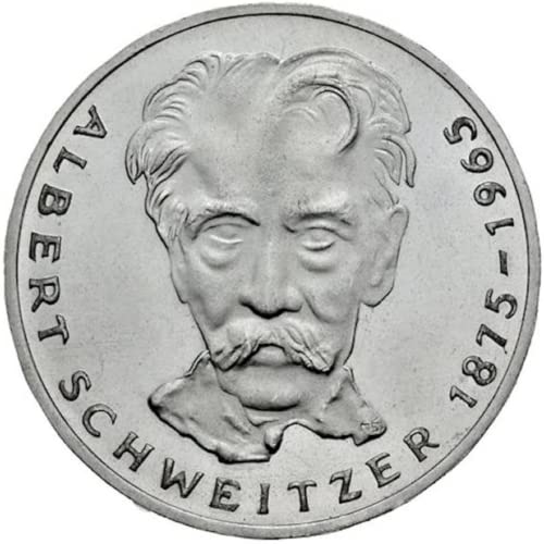 1975 г Сребърна Възпоменателна монета в 5 германски марки. Немска марка, оценени на Продавача в съответствие с условията на лечение.