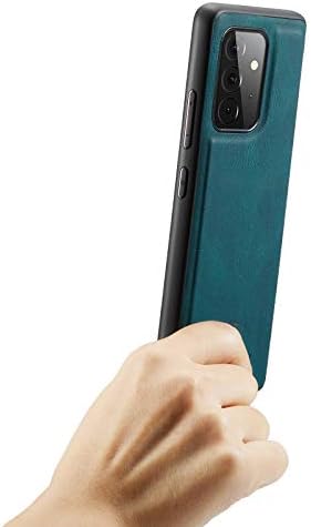 Калъф за мобилен телефон Arlgseln с Подвижни отделения за карти, Чантата, Магнитен държач за карти, прикрепена на гърба на телефона, Защитно покритие-стойка за Samsung Galaxy S