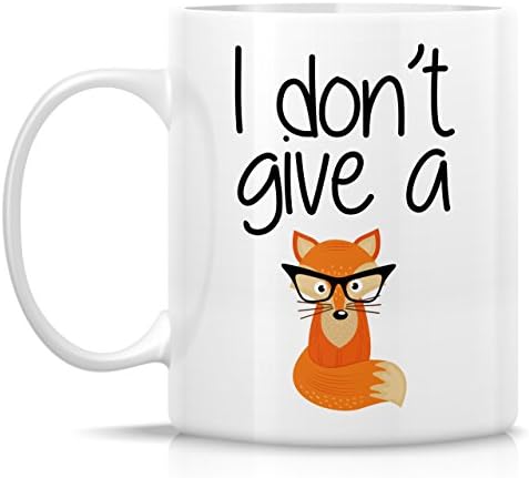 Забавна чаша за Retreez - не Съм аз давам Керамични чаши за кафе Fox обем 11 грама - Забавни, Саркастичные, Мотивиращи, Вдъхновяващи,