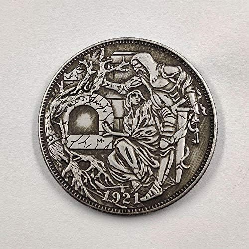 Възпоменателна Монета с релефни изображения на Светци 1921 година САЩ Creative Coins Micro CollectionCoin Collection