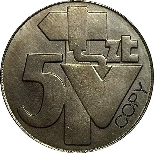 1959 Полски Никелови Монети Копие 29 мм Копие Украса за Събиране на Подаръци