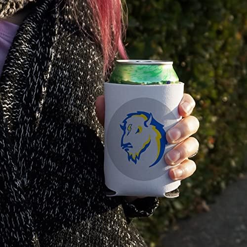 Средно Логото на Юго-Източния университет на щата Оклахома Може да се разхладите - Ръкав за напитки Шушу Сгъваем Изолатор - Притежателя с изолация за напитки