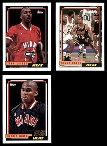 1992-93 Сет екип Topps Miami Heat Miami Heat (сет) NM/MT Heat