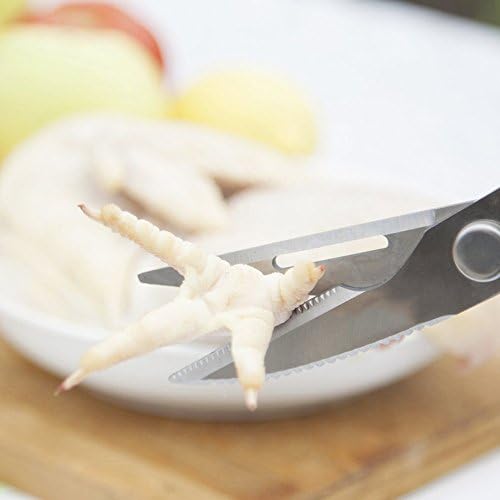 Многофункционални кухненски ножици, нож и ножевая борда от неръждаема стомана, с кухненски нож за зеленчуци, месо, картофи, сирене, нарязване