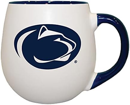 Керамични посрещат с чаша Penn State 18 мл, бяло, тъмно синьо