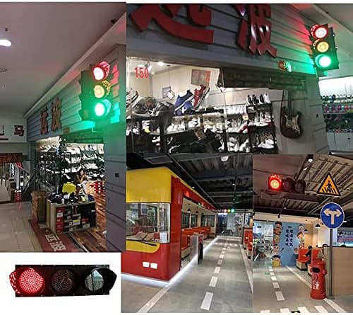 Led светофар, 3 светофара Червено, жълто, зелено, Стоп-сигнал, Промишлен светлинен индикатор, За пътища, платени станции, докинг станция, Външен Водоустойчив Пластмас?