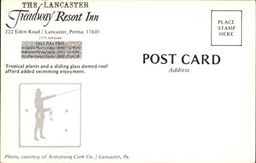 The Lancaster Treadway Resort Inn Ланкастър, Пенсилвания, ПЕНСИЛВАНИЯ Оригиналната Реколта Картичка