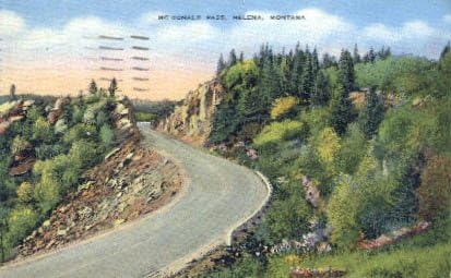 Пощенска Картичка Хелены, Монтана
